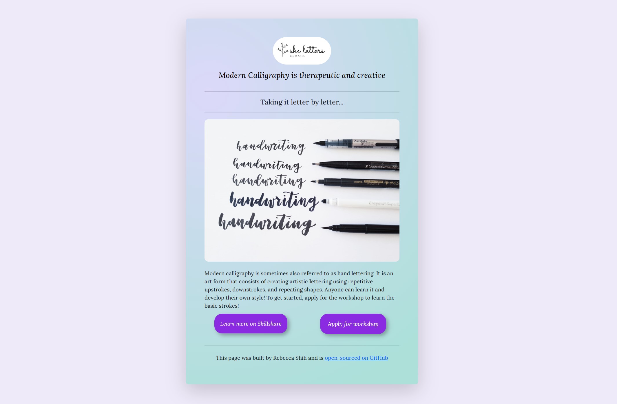 she-letters-landing-page